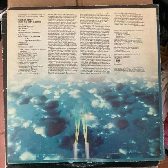Weather Report – I Sing The Body Electric Label: Columbia – KC 31352 Format: V - Picture 2 of 5